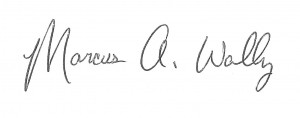 marcus wally signature